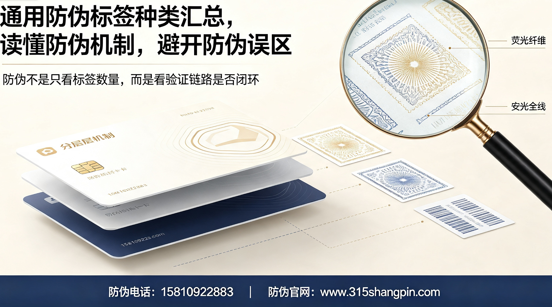 通用防伪标签种类汇总，读懂防伪机制，避开防伪误区