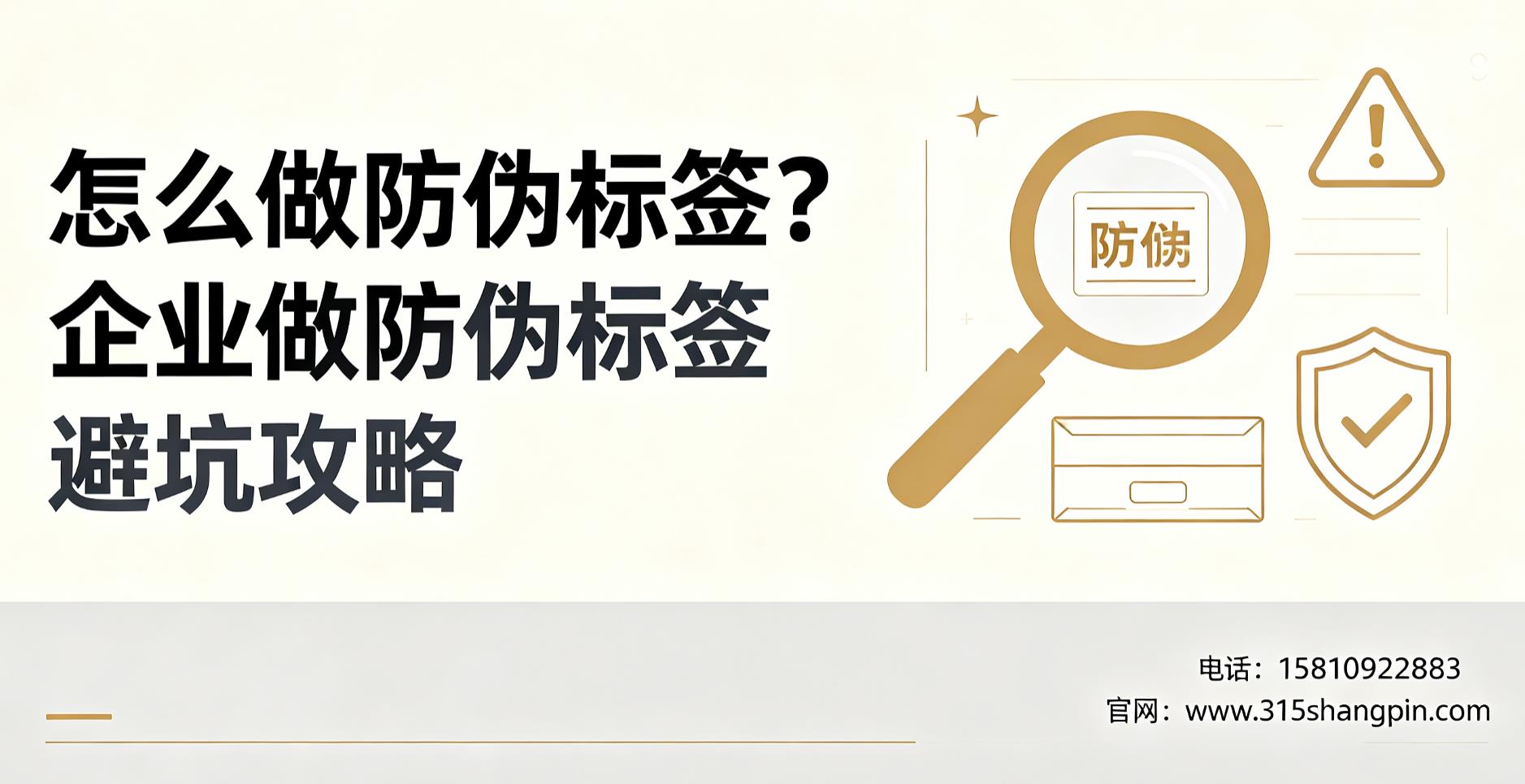 怎么做防伪标签？企业做防伪标签避坑攻略