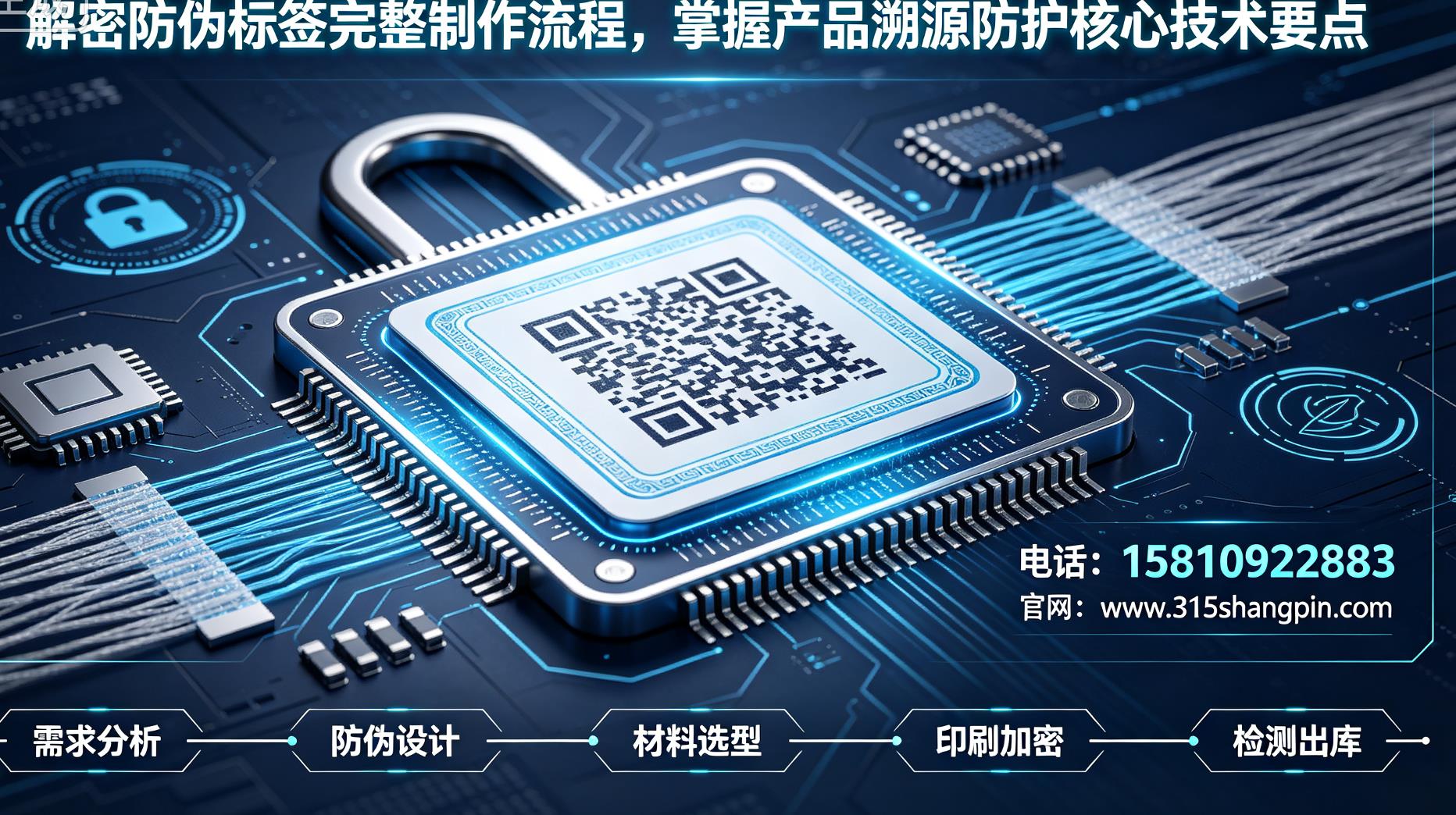 解密防伪标签完整制作流程，掌握产品防伪溯源防护核心技术要点