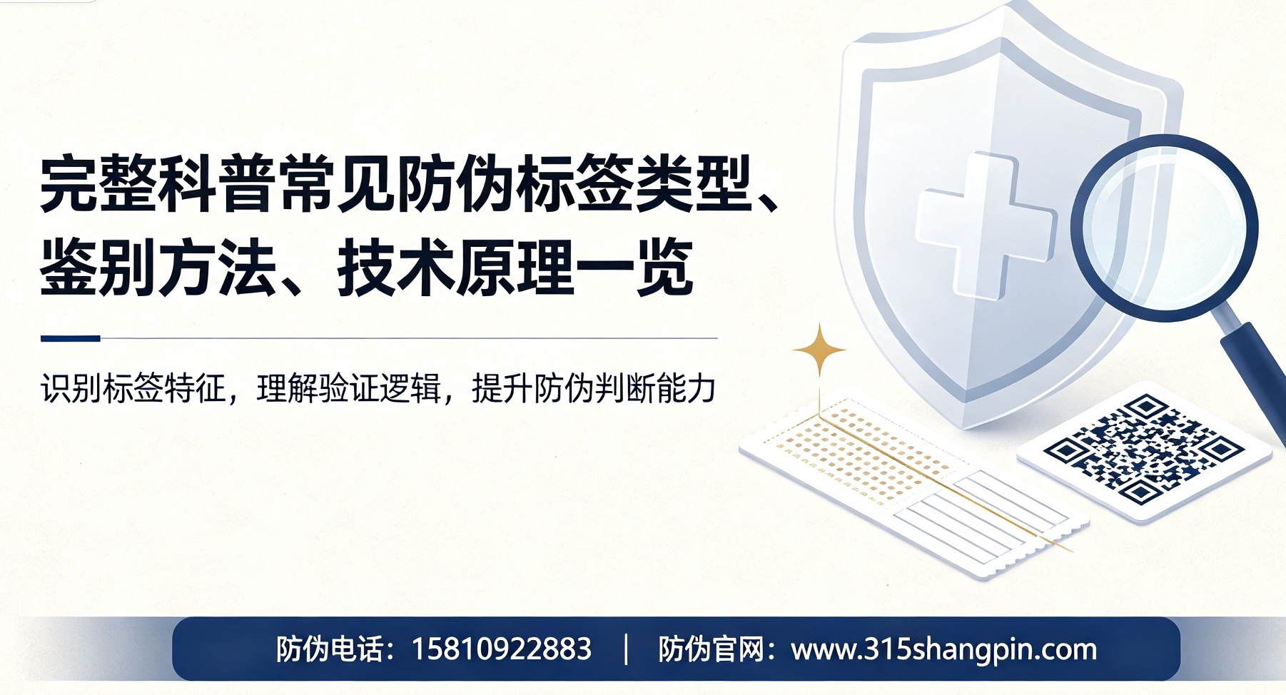 完整科普常见防伪标签类型、鉴别方法、防伪技术原理一览