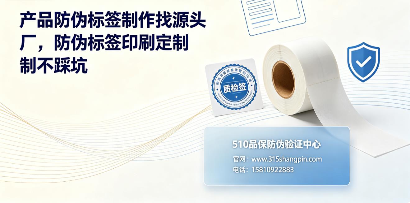 产品防伪标签制作找源头厂，防伪标签印刷定制不踩坑