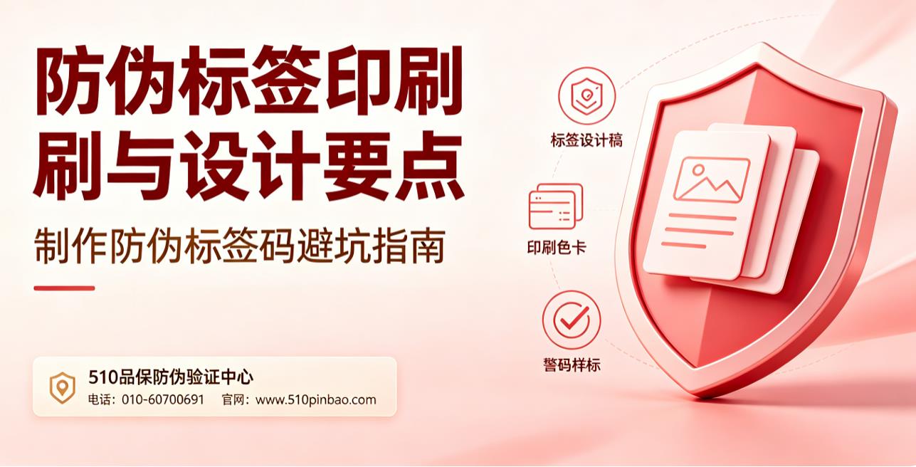 防伪标签印刷与设计要点，制作防伪标签码避坑指南