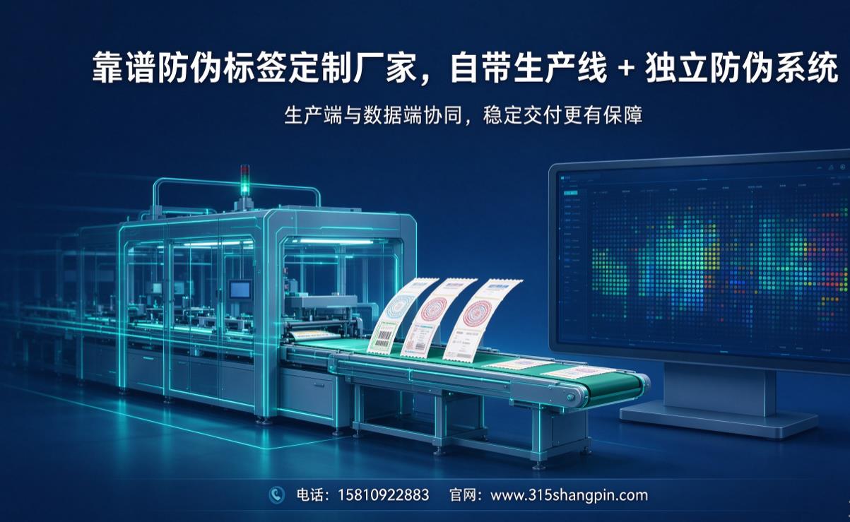 靠谱防伪标签定制厂家，自带生产线+独立防伪系统